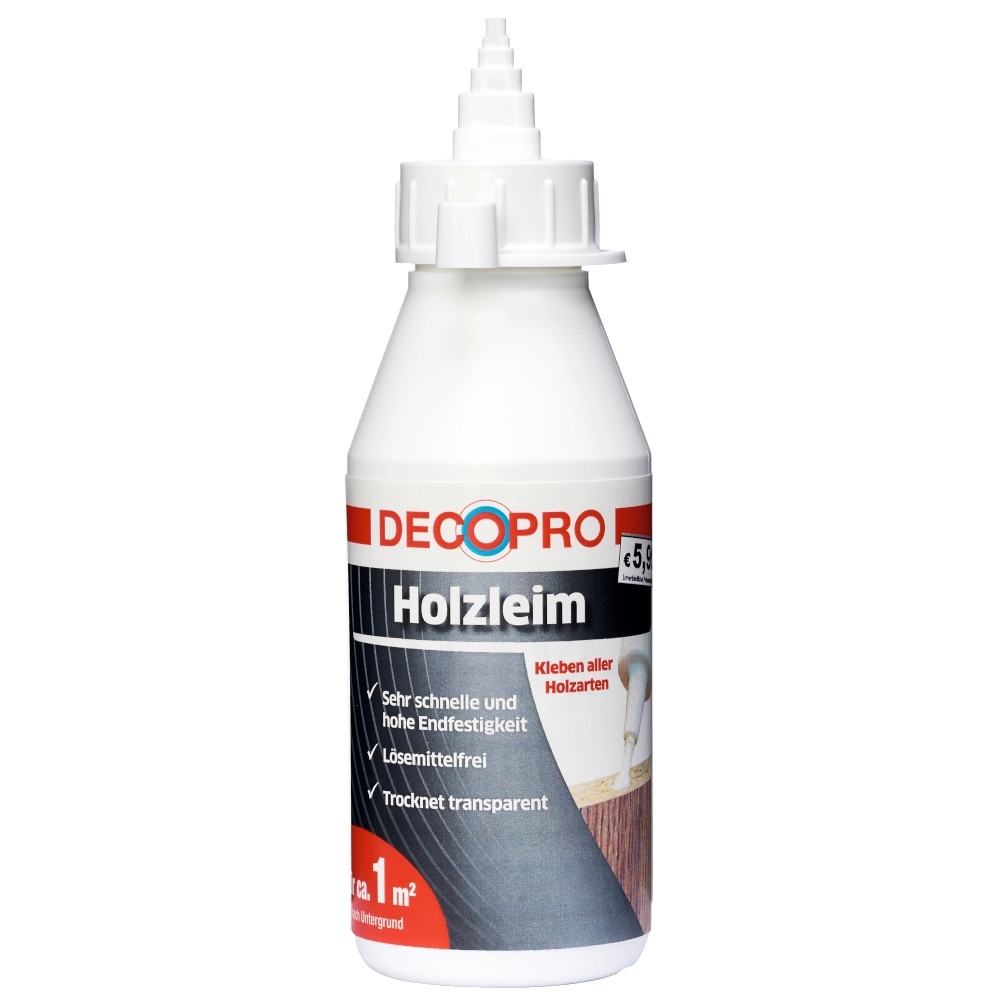 DECOPRO Holzleim in der Tube transparent