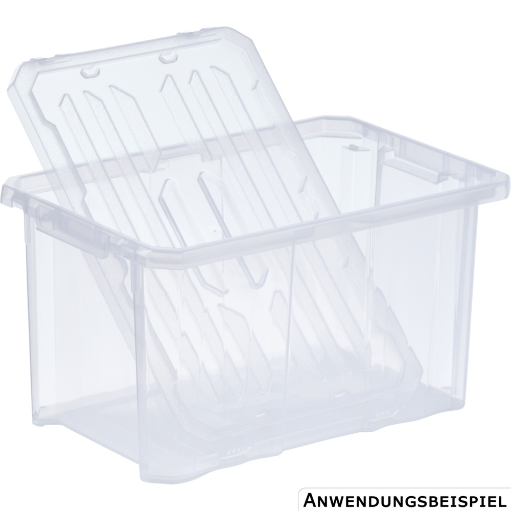 Aufbewahrungsbox 6 Liter, 30 x 20 x 16,5 cm, transparent image number 6