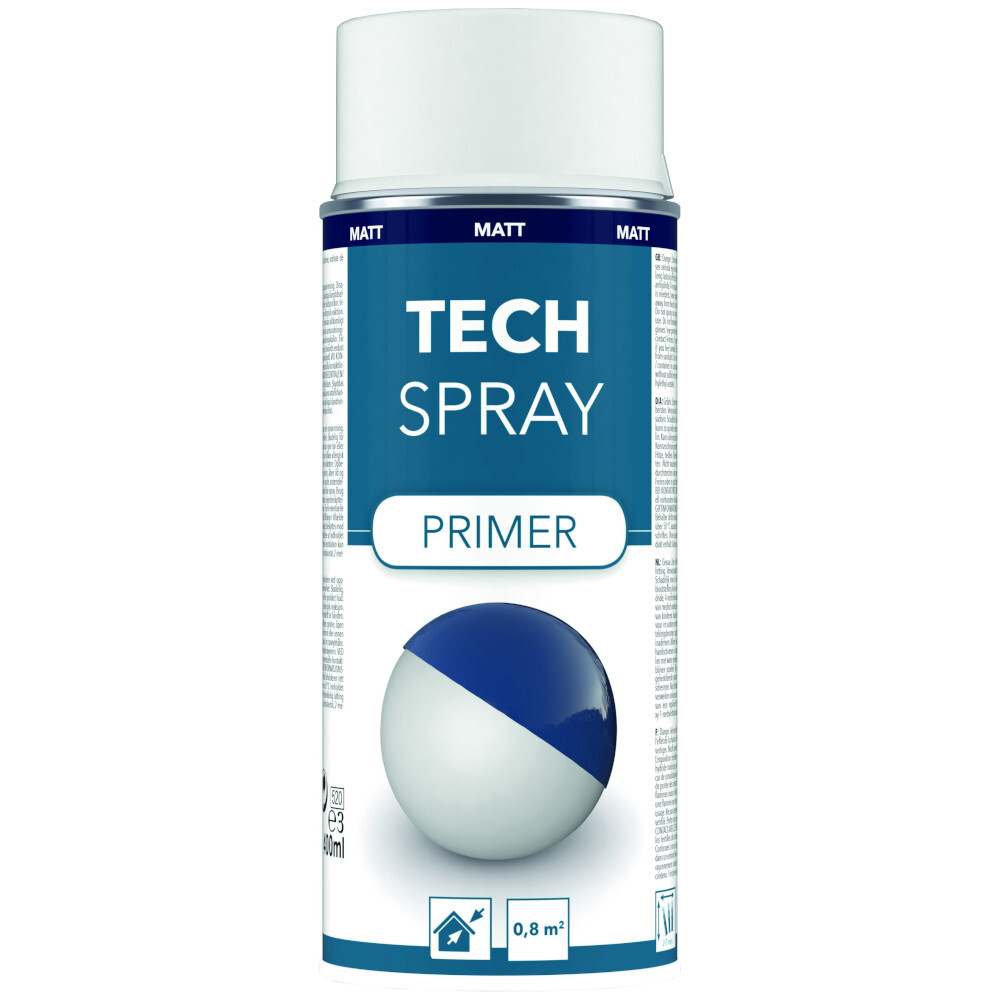 Tech Spray Primer matt 400 ml weiß image number 0