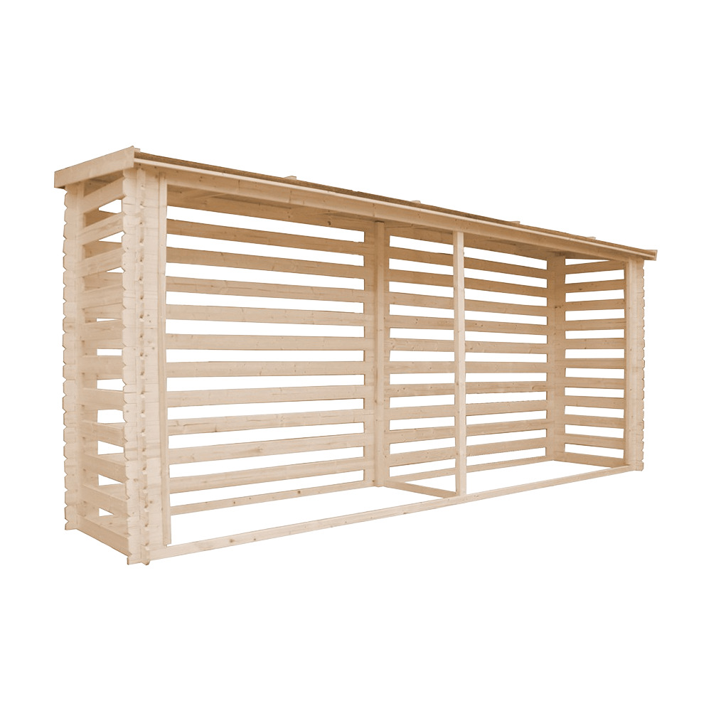 Timbela Kaminholzregal aus Holz