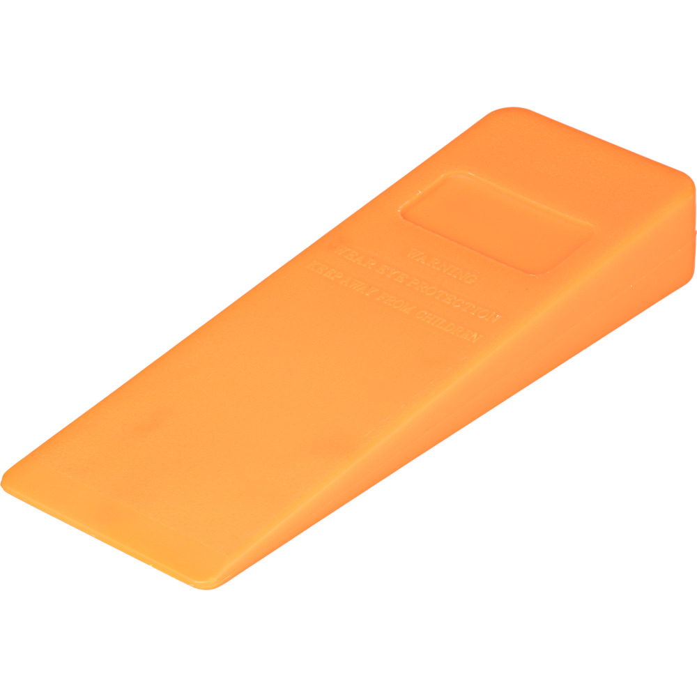 Spaltkeil 200 mm Kunststoff orange Kunststoffkeil image number 1