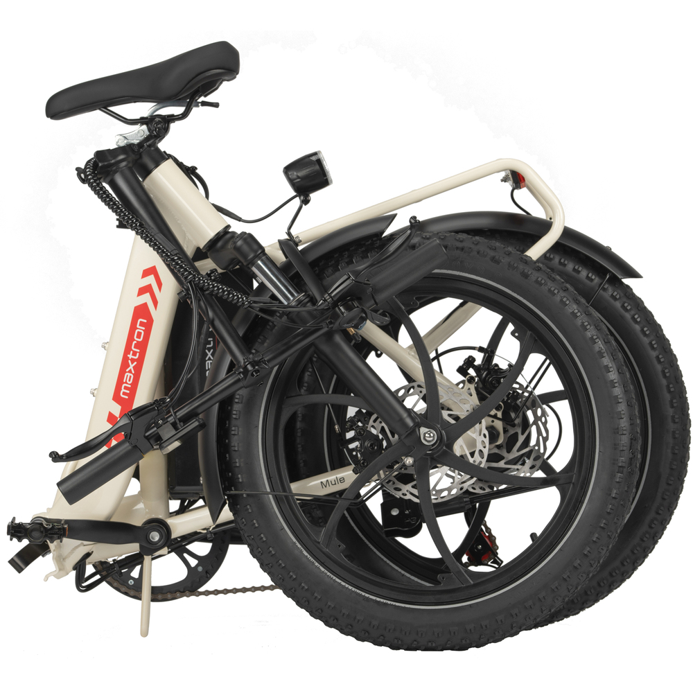 Falt-E-Bike Maxtron "Mule" 20" creme-wei&szlig; image number 4