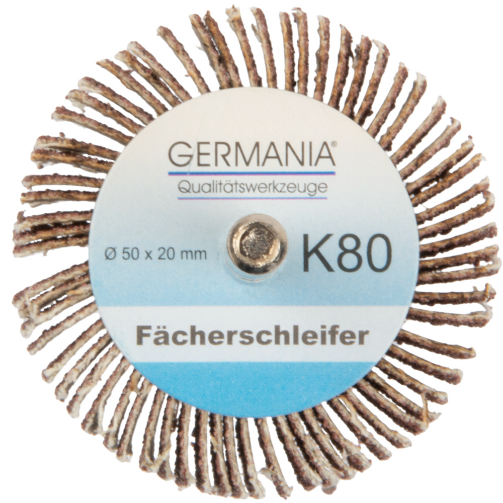 GERMANIA® Fächerschleifer Ø 50 x 20 mm K80 image number 2