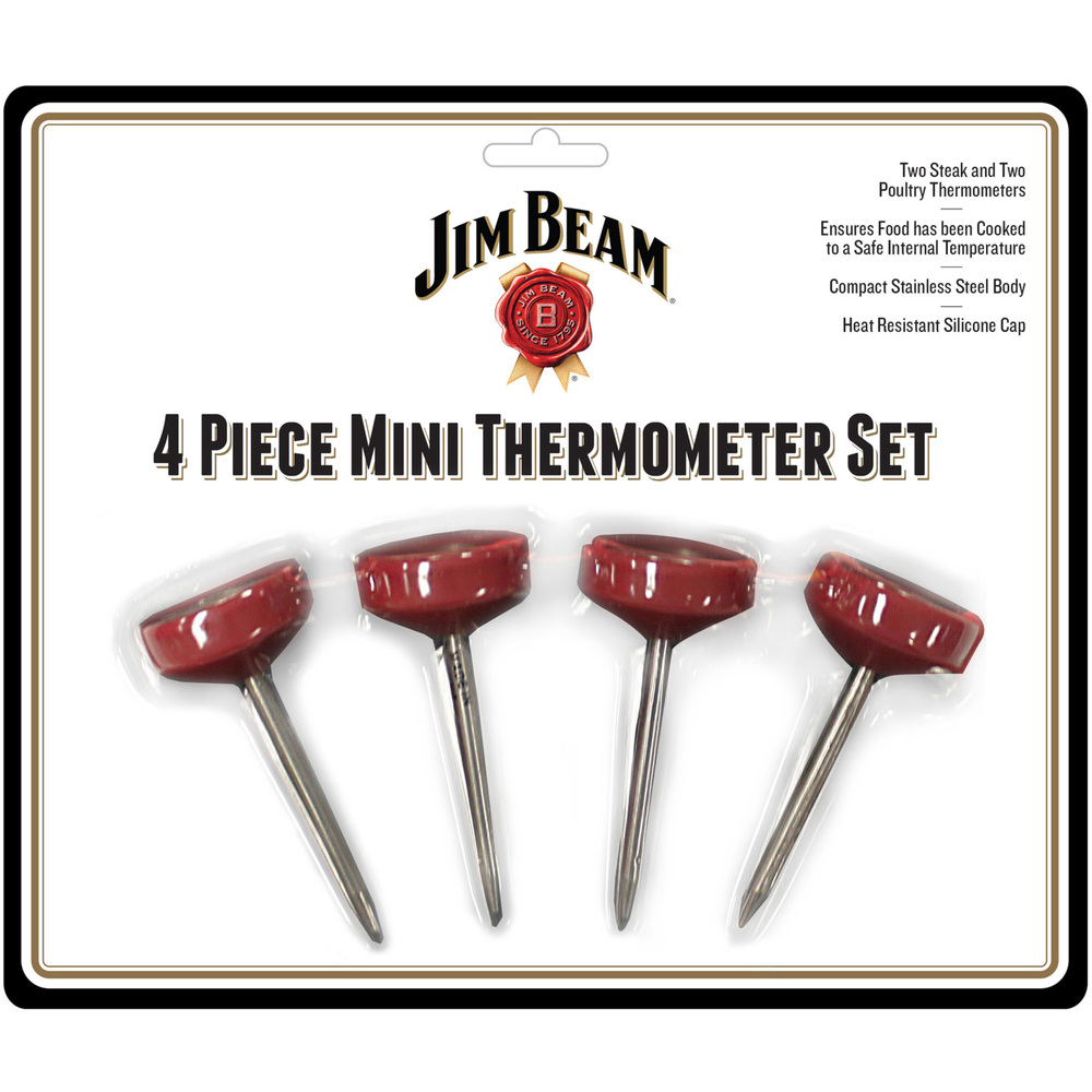 JIM BEAM Mini-Thermometer, 4er-Set image number 2