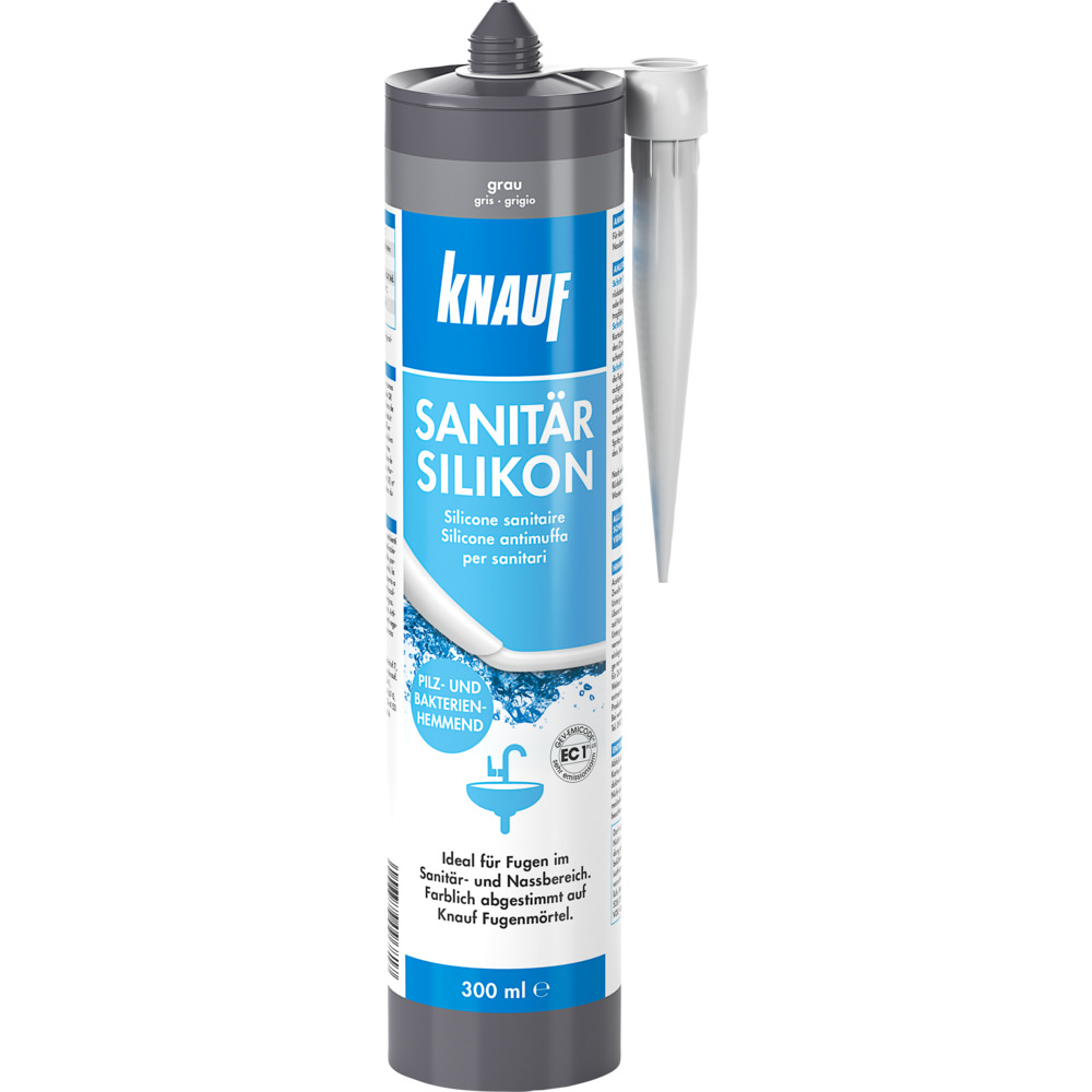 Knauf Sanitär-Silikon 300 ml grau