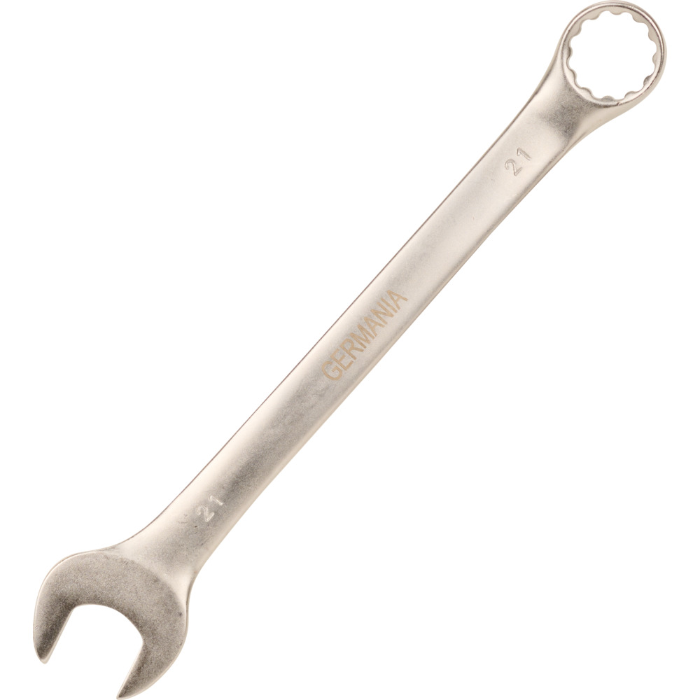 Gabel Ringschl&uuml;ssel 21 mm, satiniert