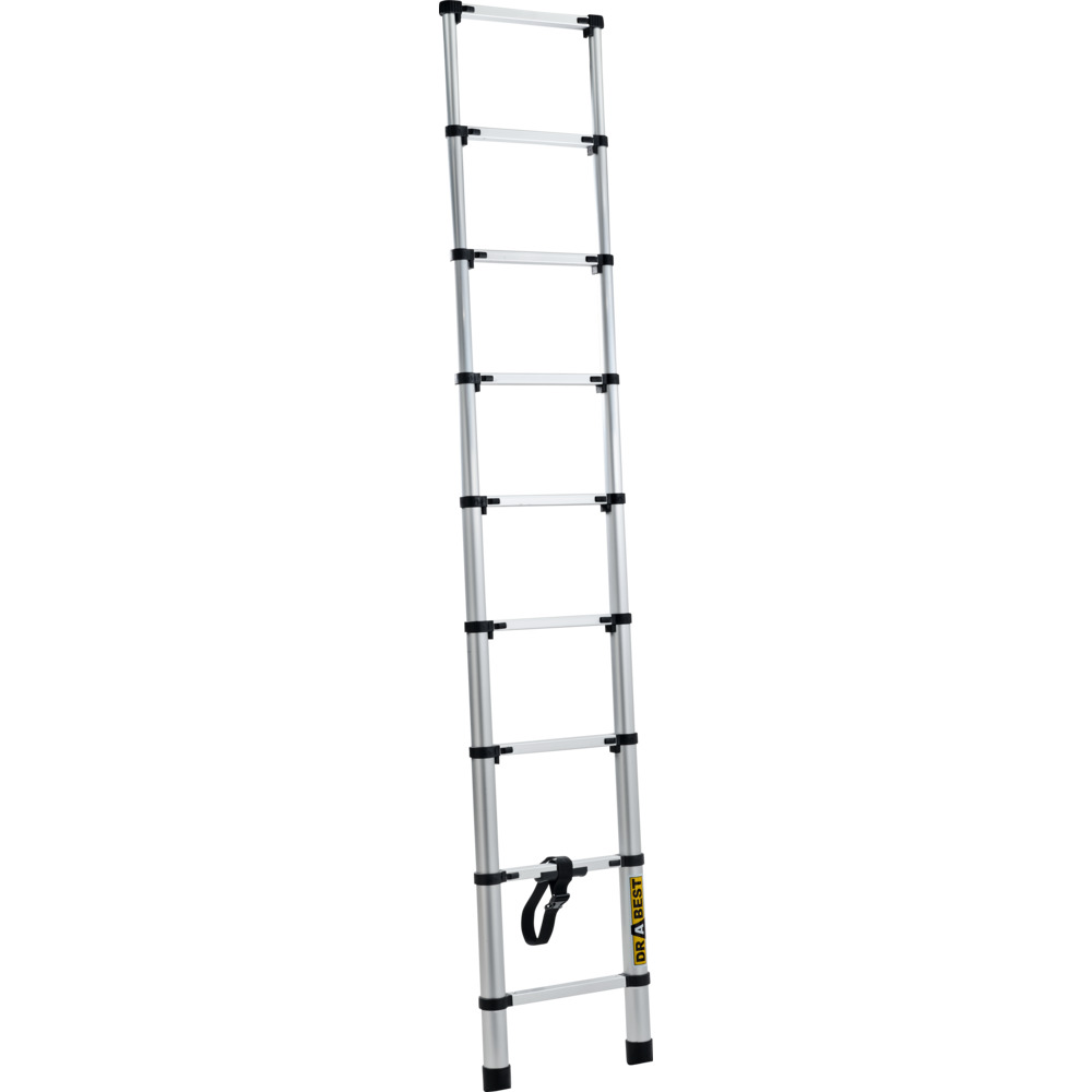 AquaLaser Teleskopleiter 3,2 m ausziehbar mit 11 Streben image number 2