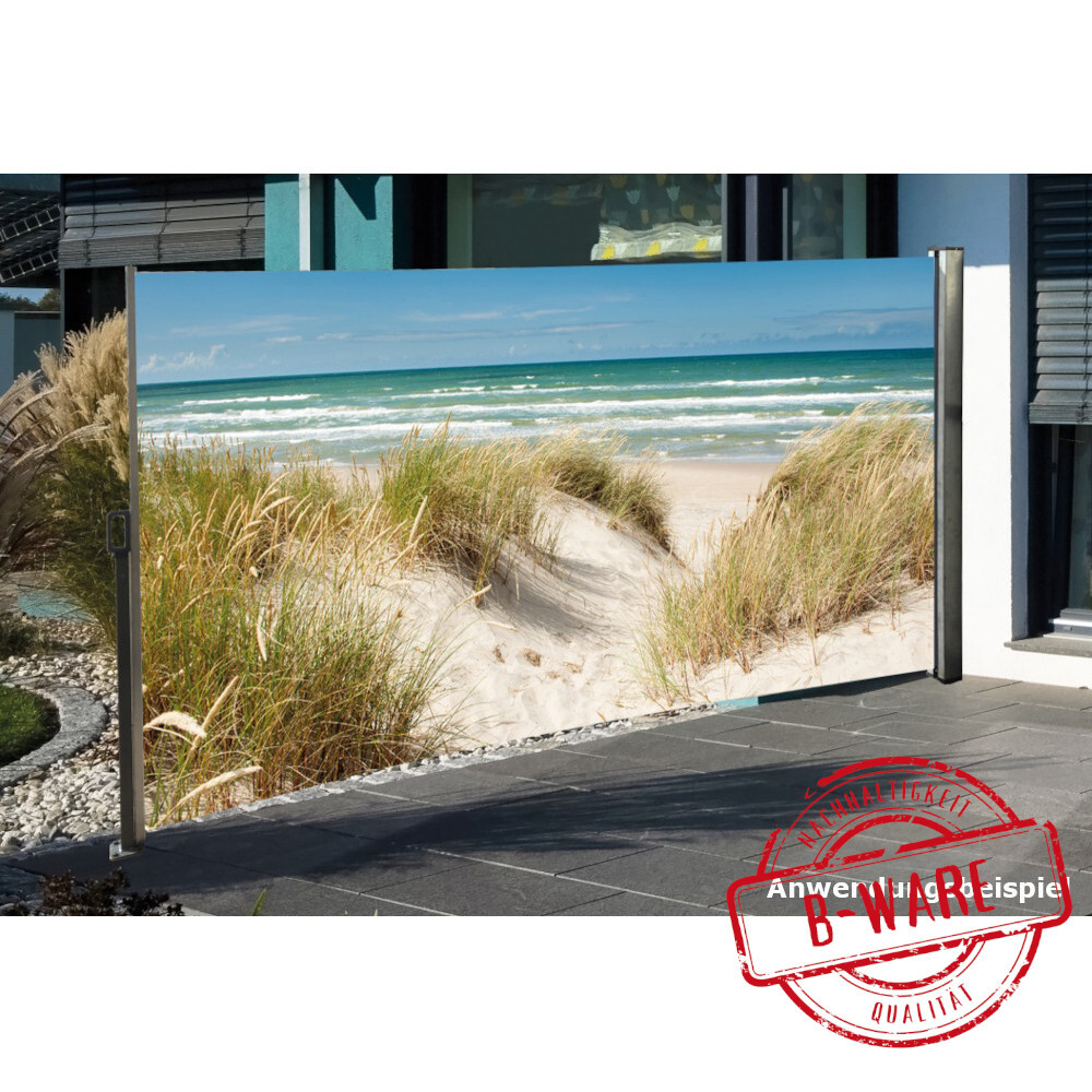 Seitenmarkise 3 x 1,6 m "Ostsee" - B-Ware