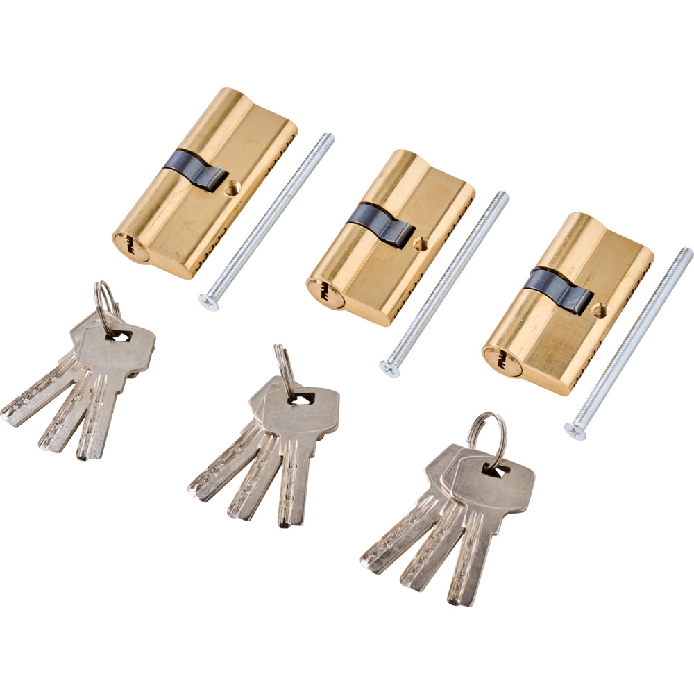 Sicherheits-Profilzylinder-Set gleichschließend