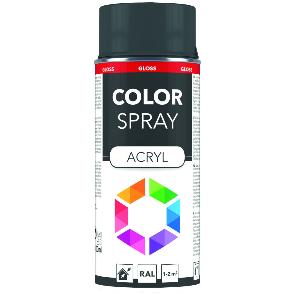 Lackspray 400 ml Acryl RAL7024 graphitgrau image number 0