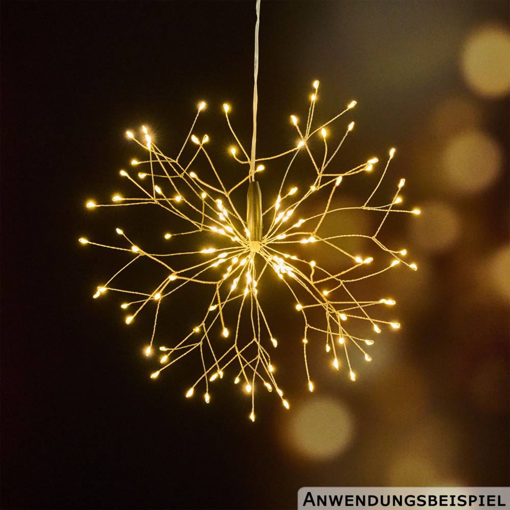 LED-Hängebeleuchtung „Feuerwerk“ mit warmweißen LEDS image number 1