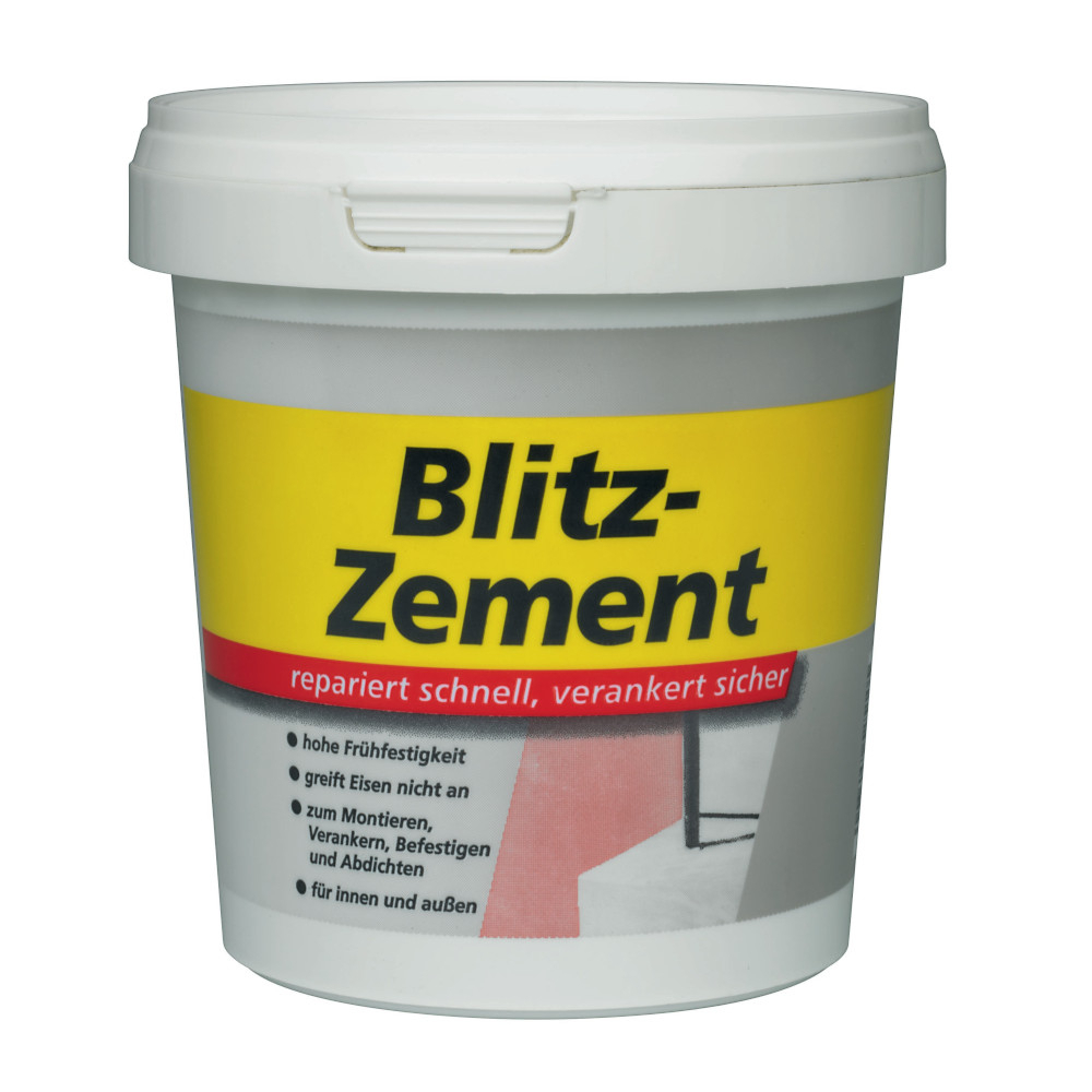 Blitzzement 1 kg grau