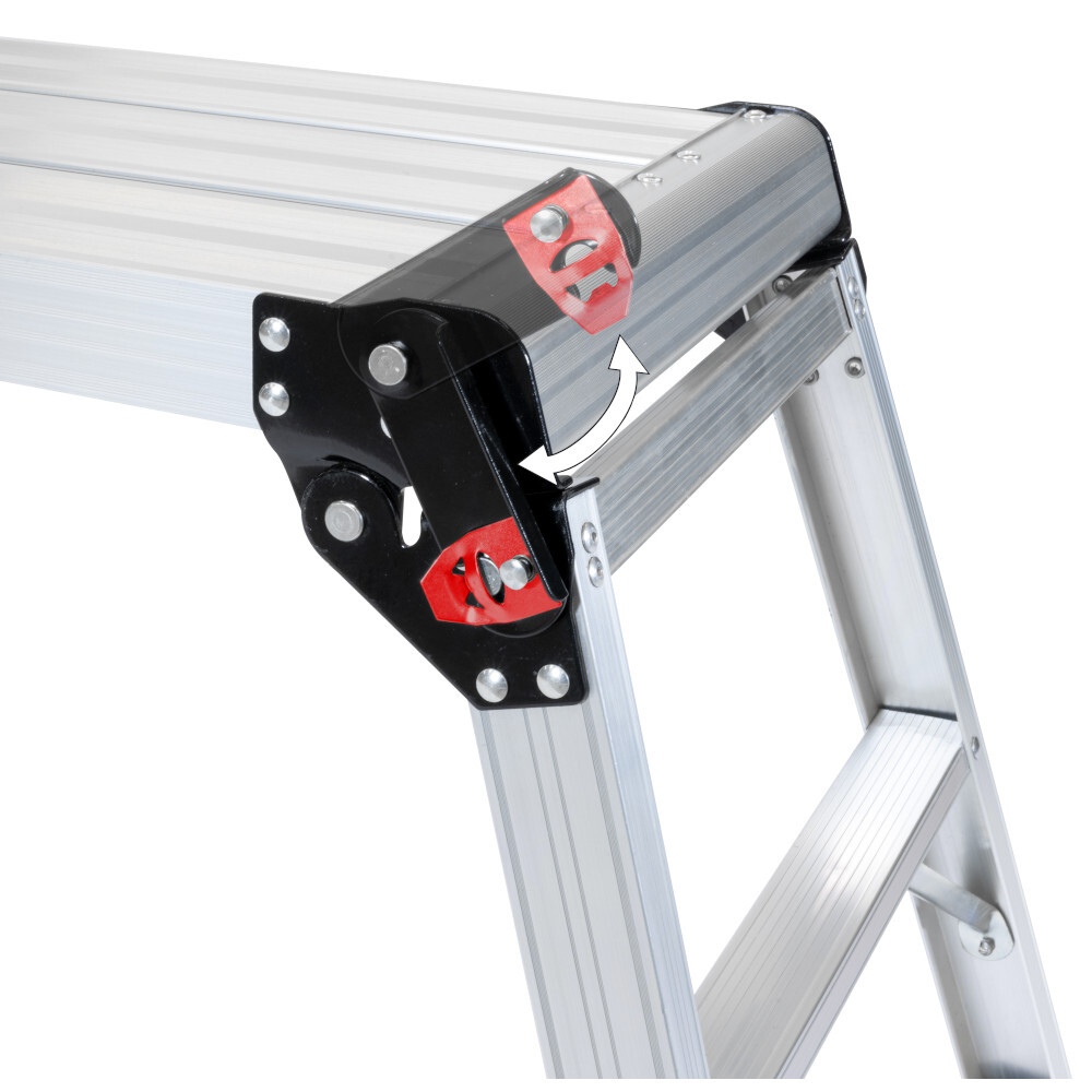 GERMANIA® Arbeitsplattform 76 x 30 cm klappbar aus Aluminium image number 1