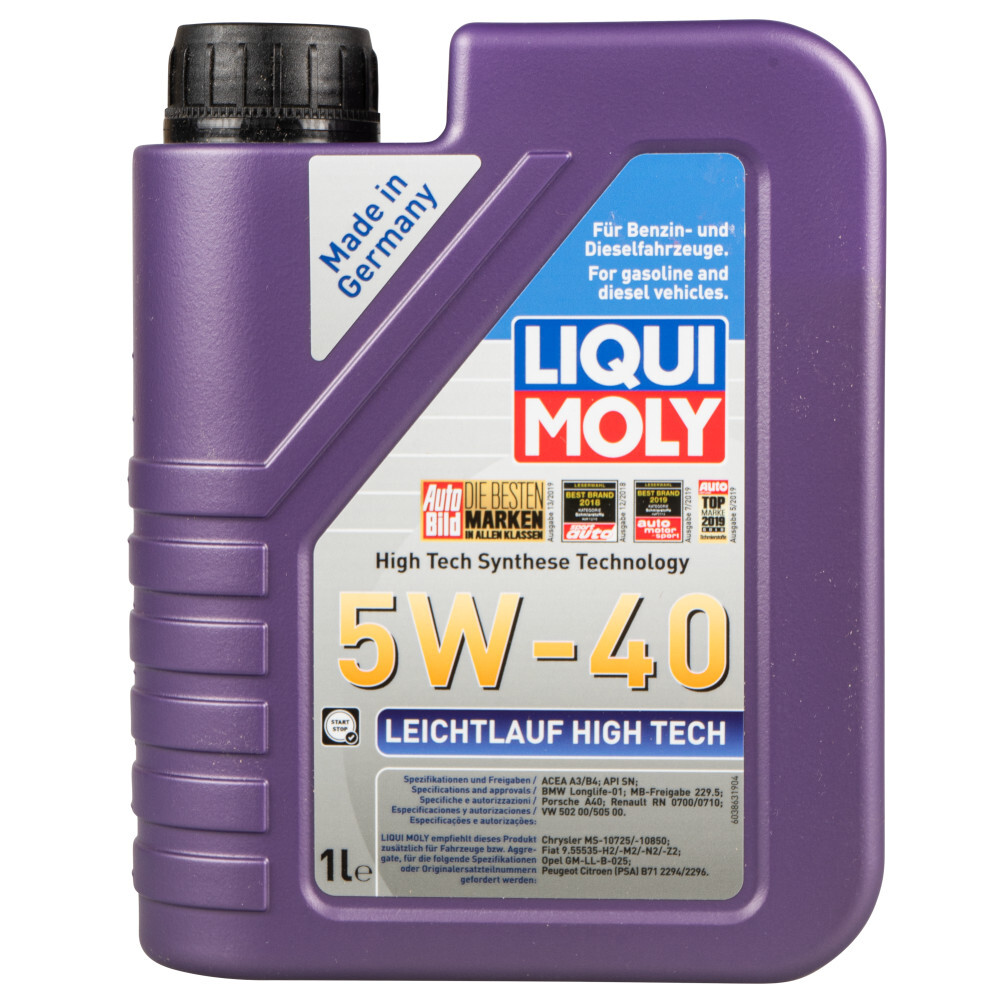 LIQUI MOLY Leichtlauf High Tech 5W-40 1 Liter image number 0