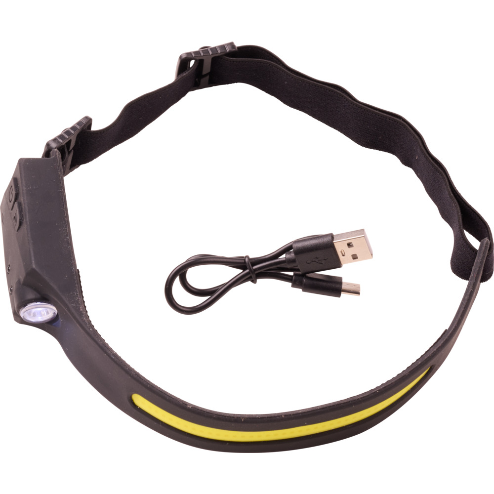 LED-Kopflampe schmal mit Bewegungssensor