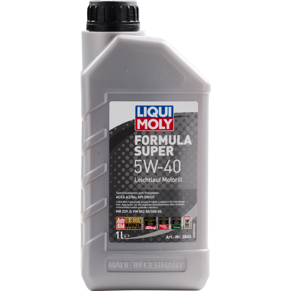 LIQUI MOLY 1 Liter Formula Super 5W-40  f&uuml;r Benzin- und Dieselmotoren image number 0