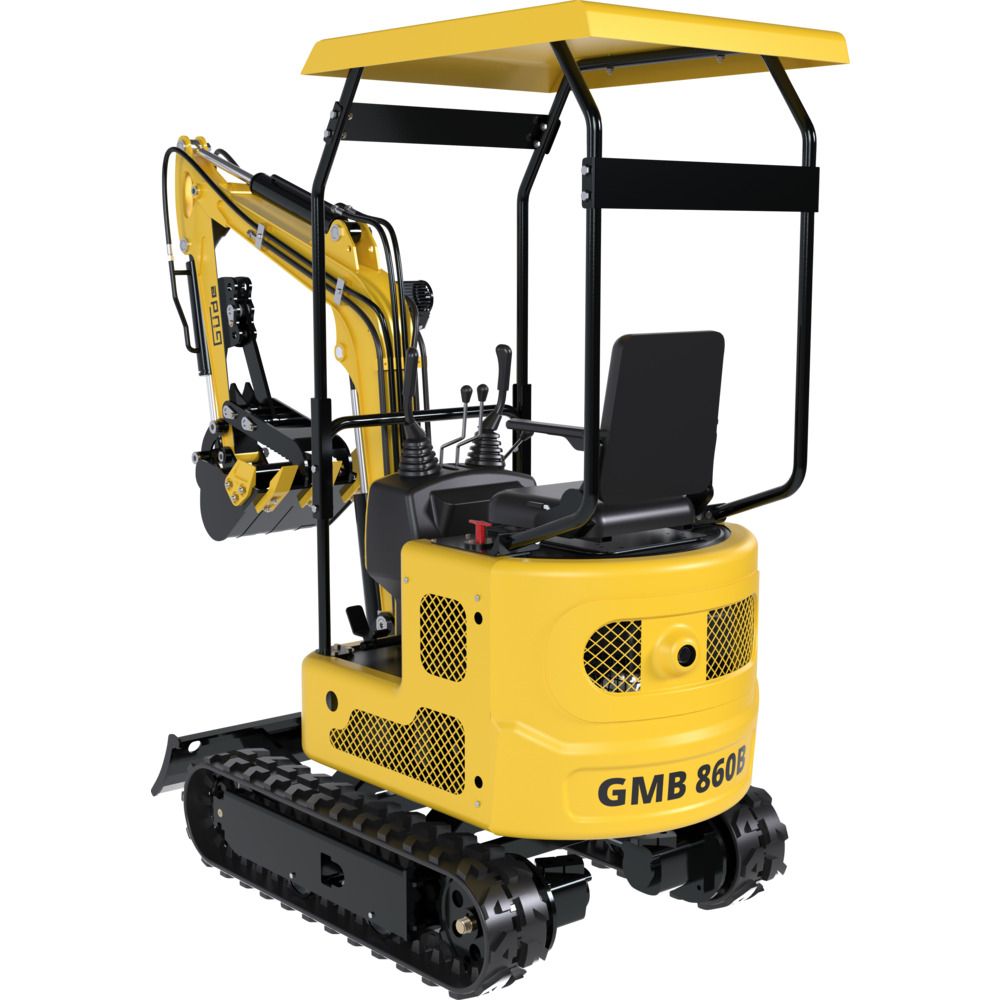 G&uuml;de&reg; Benzin-Mini-Bagger GMB 860B image number 2