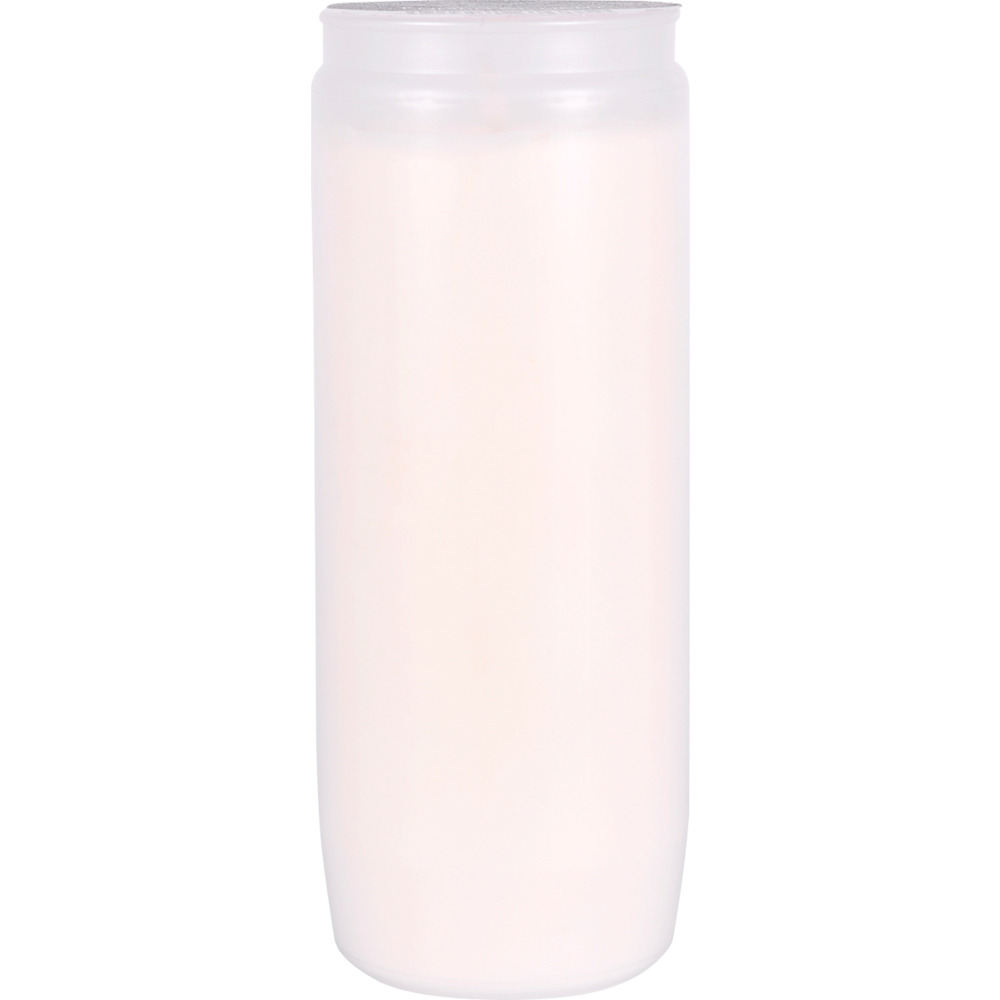 Öl-Grabkerze 14 cm weiß