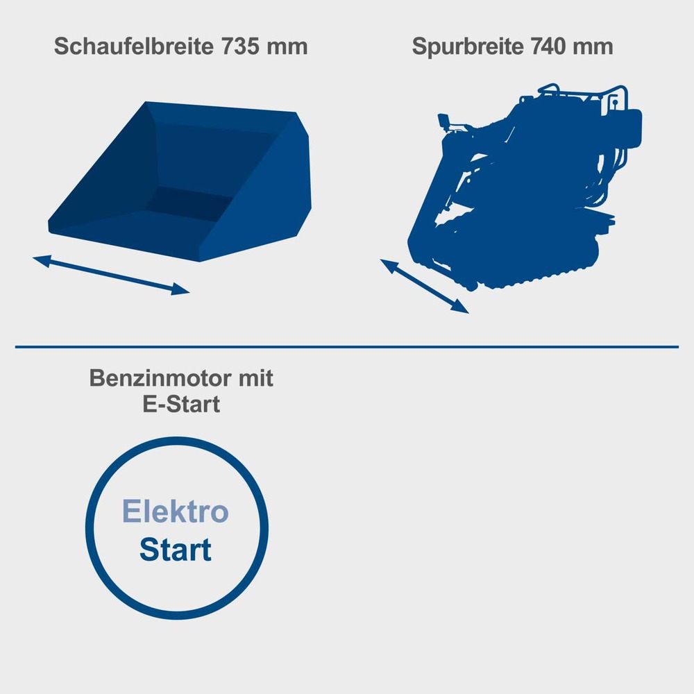 Scheppach Kompaktlader MKL730 image number 2