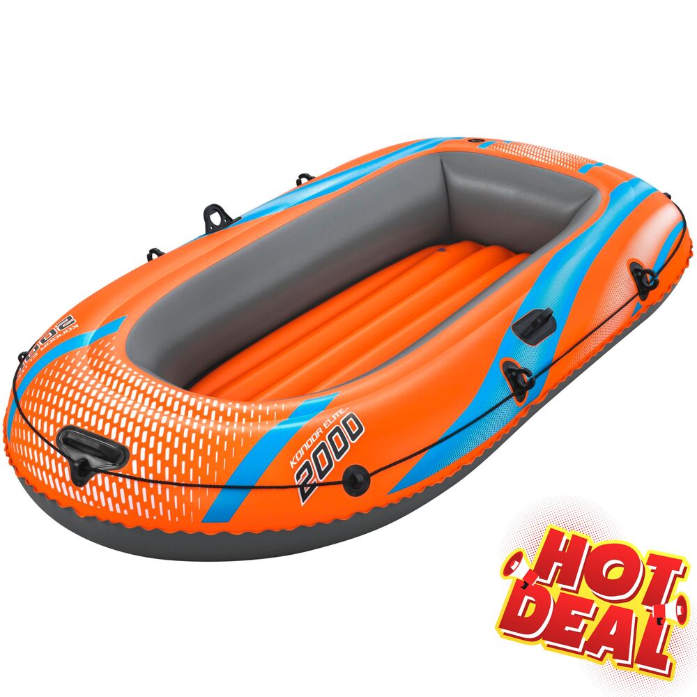 Bestway&reg; Schlauchboot Kondor 2000 aus Vinyl mit Reparaturflicken