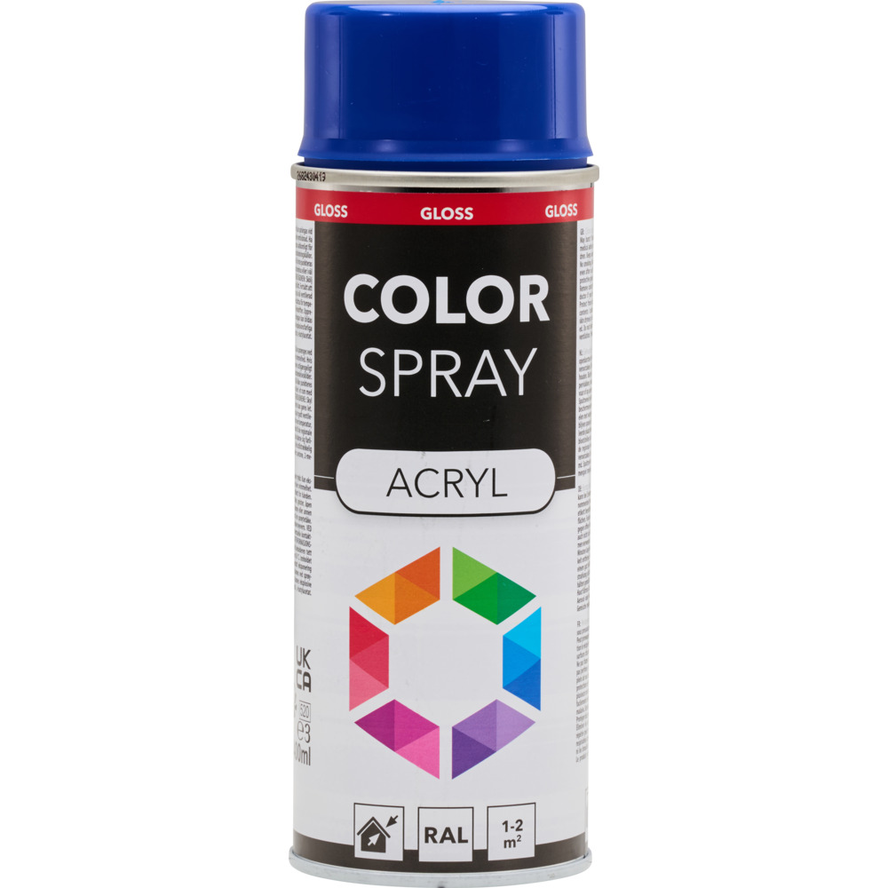 Lackspray glänzend 400 ml Acryl RAL5002 ultramarinblau image number 0