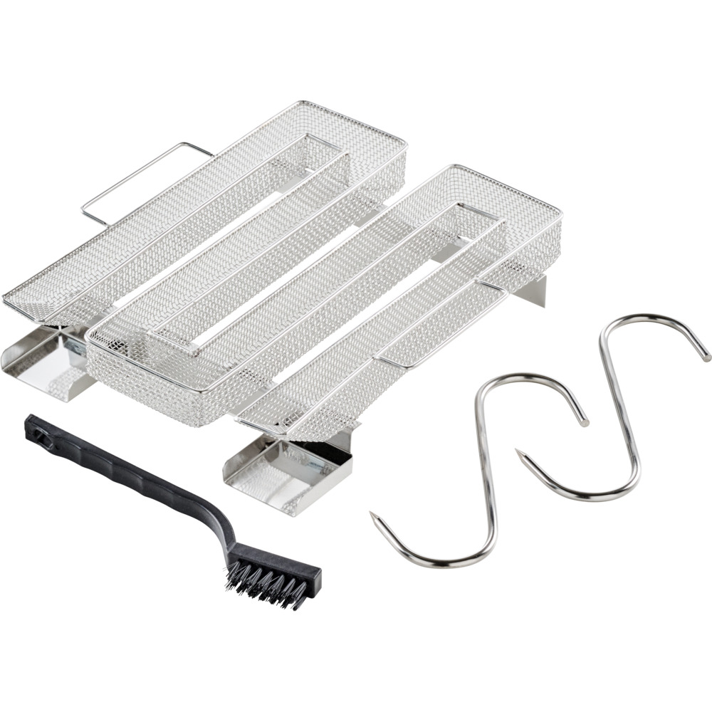 Kaltrauchgenerator aus Edelstahl 35,5 x 24 cm f&uuml;r Smoker