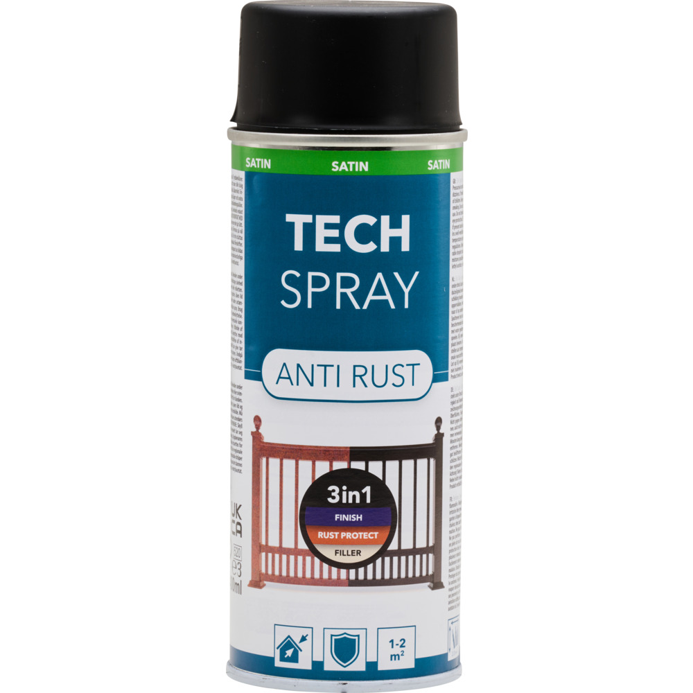 Tech Spray Anti Rost satin Schwarz image number 0