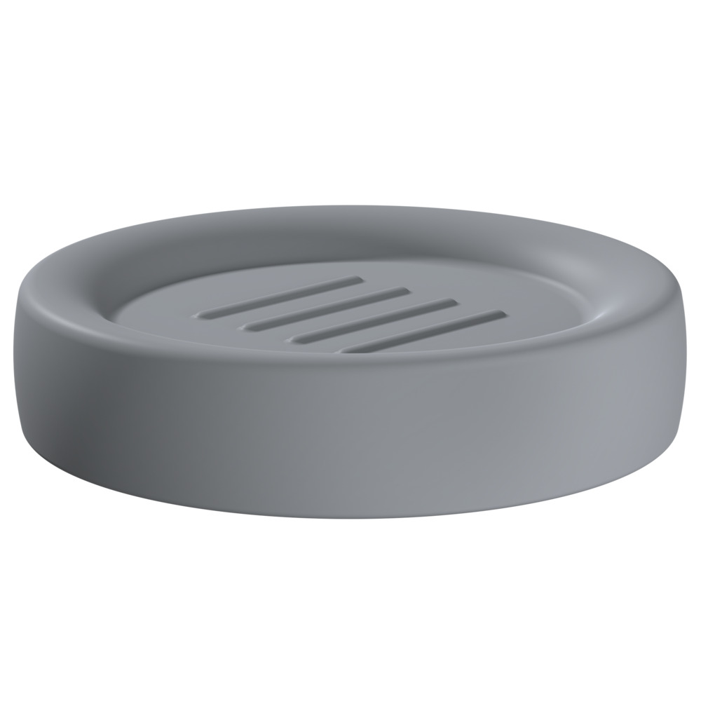 Seifenablage Hellgrau matt