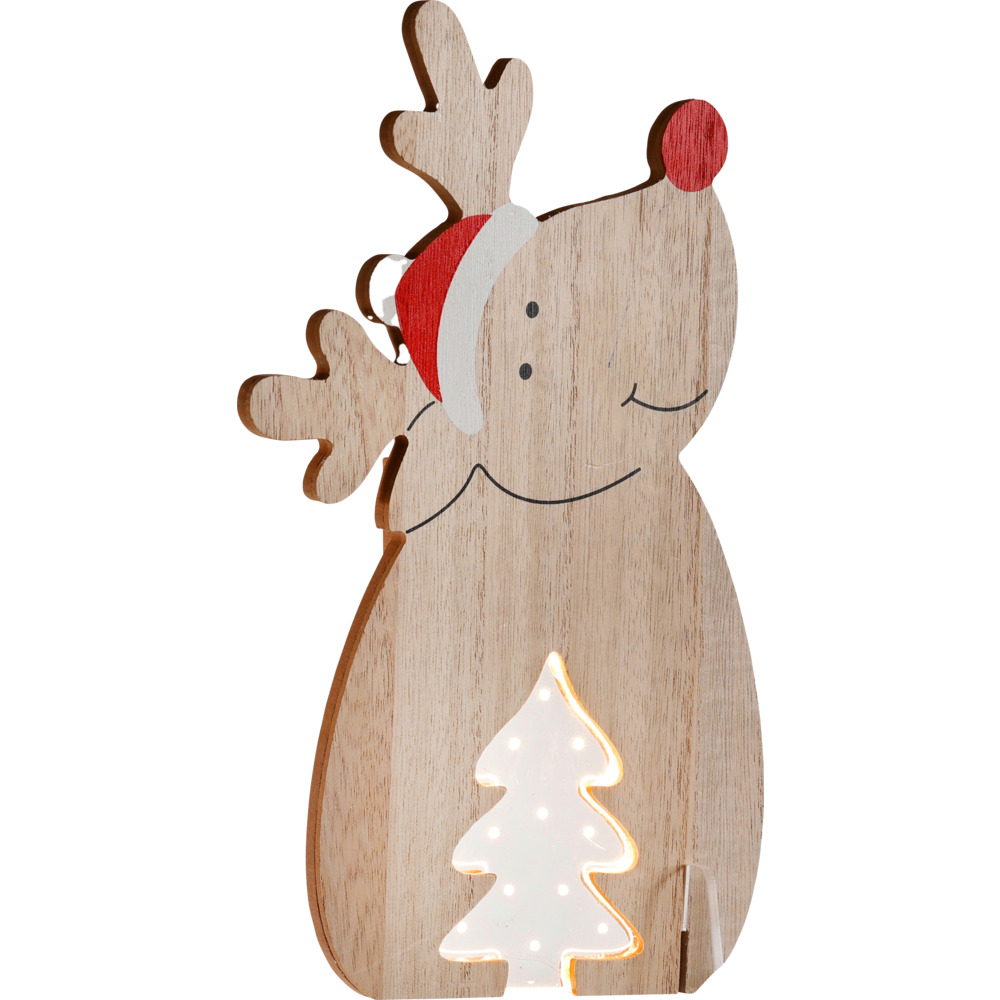 LED-Acryl-Hologramm-Leuchte - 4-fach sortiert image number 1