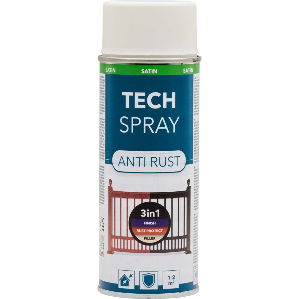 Tech Spray Anti Rost satin Weiß image number 0