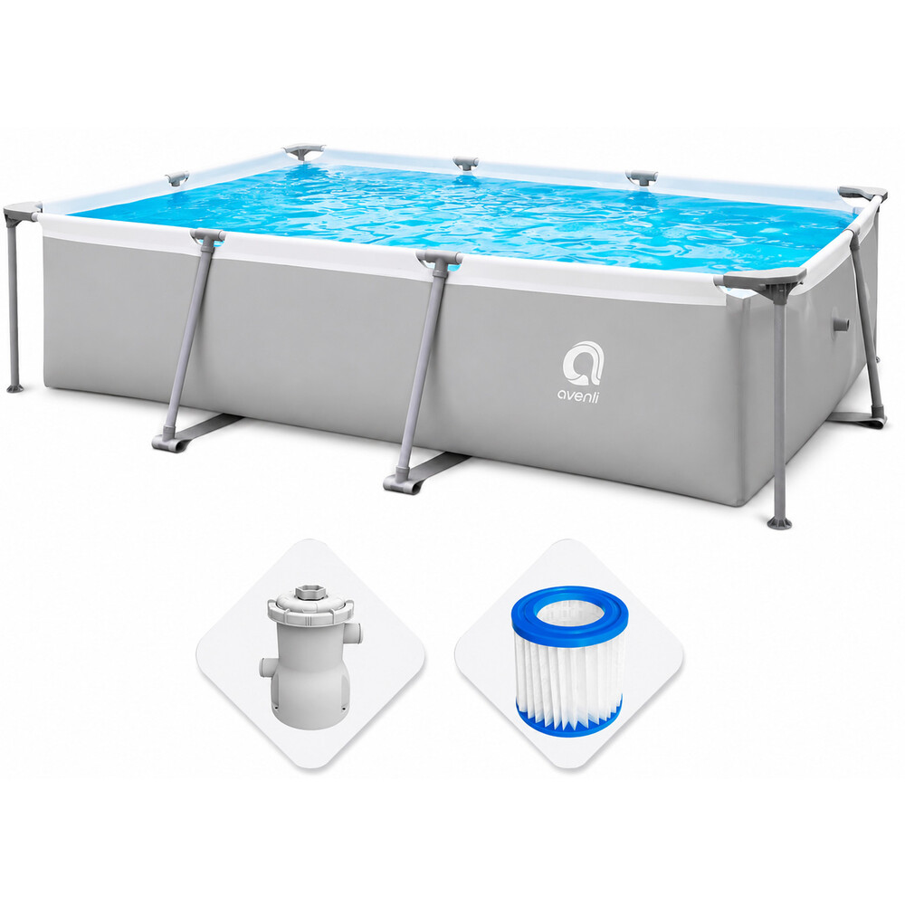 Avenli SteelSuper Frame Pool 300 x 207 x 65 cm image number 0