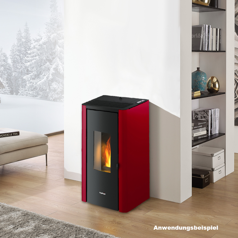 FreePoint Pelletofen INDIGO Bordeaux image number 1