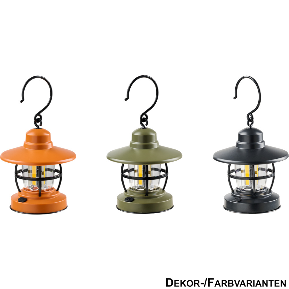 Campinglampe 10,5 x 12,5 cm in Farbauswahl