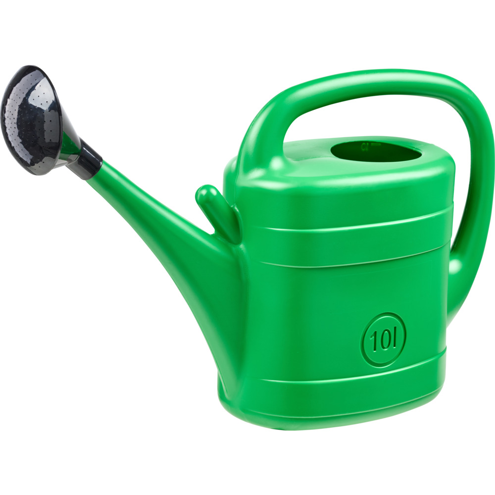 Gie&szlig;kanne 10 Liter gr&uuml;n mit Brause 5er-Set - B-Ware image number 1