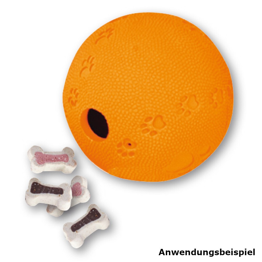 Hundespielzeug Naturgummiball farblich sortiert CleverDog Ø 7 cm image number 1