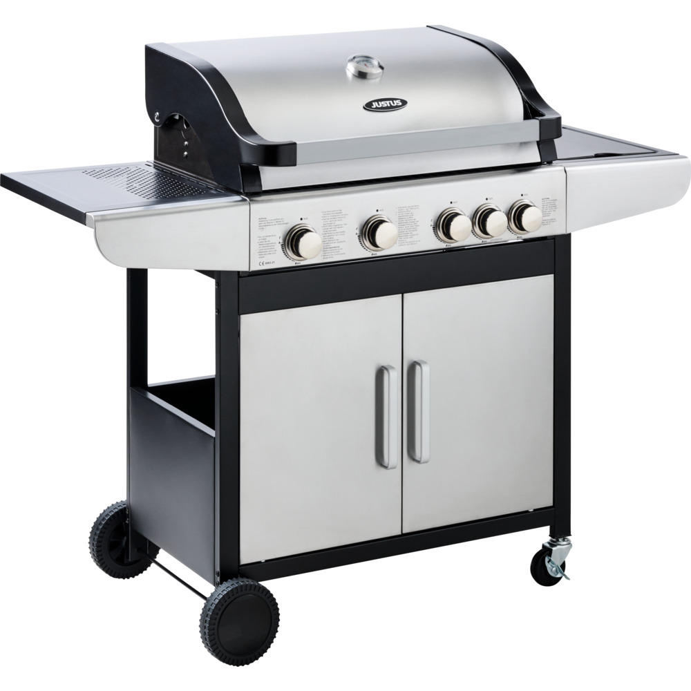 JUSTUS Profi Gasgrill Ares 4 SU mit 4+1 Brennern
