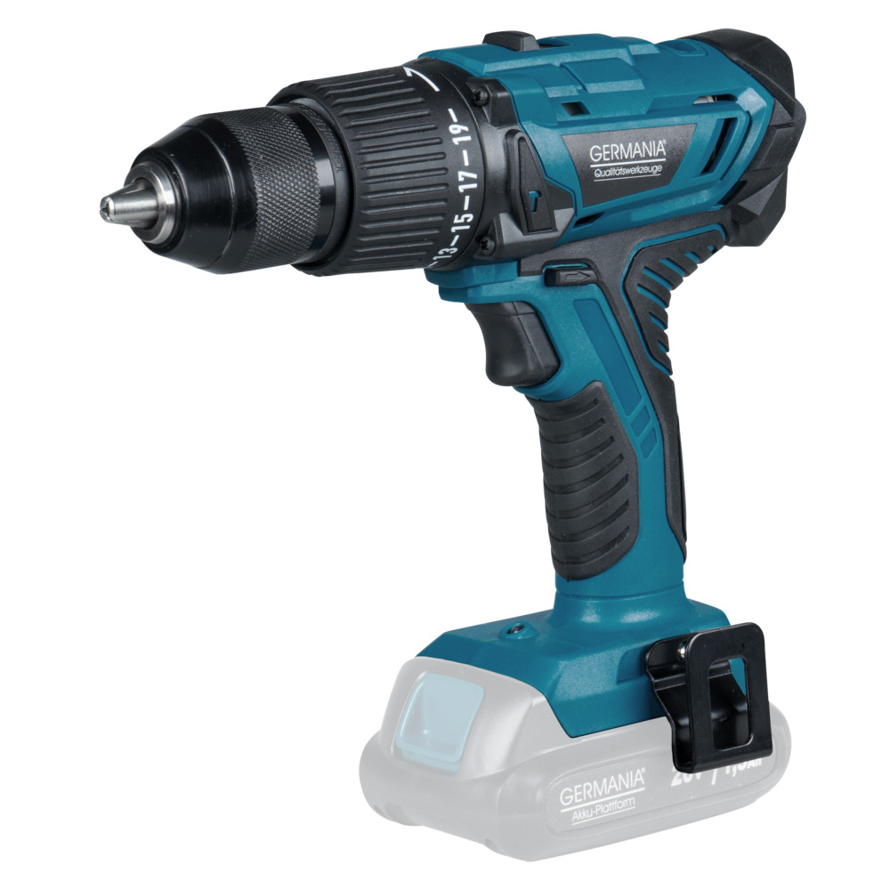 GERMANIA® Plattform Akku-Schlagbohrmaschine 20 V Li-Ion image number 1