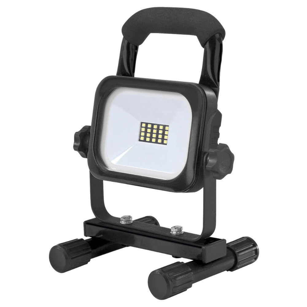 Akku UNITEC® LED Strahler 1000 Lumen Schwarz