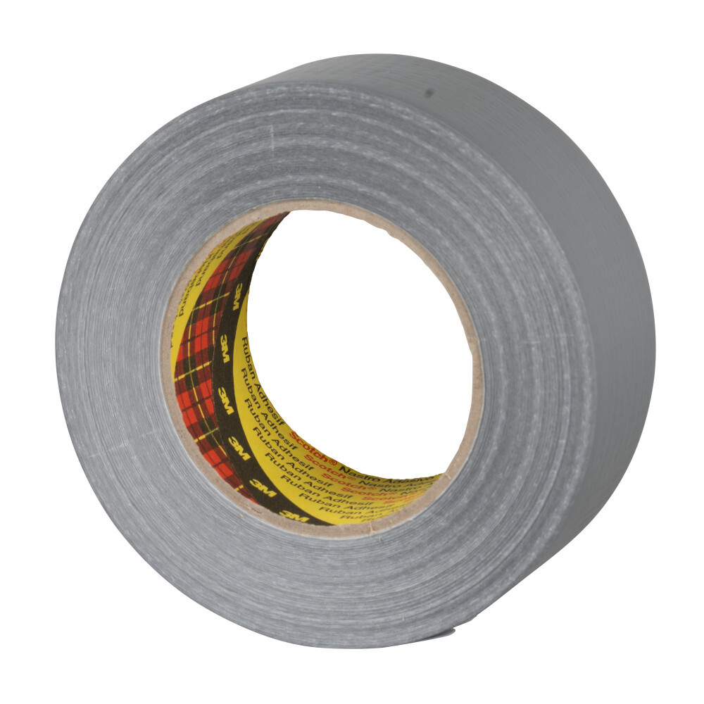 3M Gewebeklebeband 50 m x 48 mm silber für vielseitige Anwendungen
