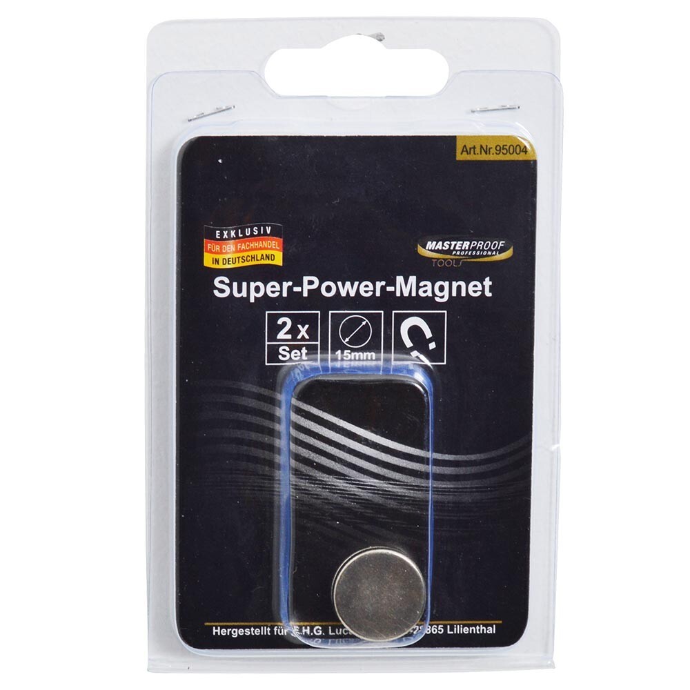 Powermagnet 15 mm 2 Stück image number 1