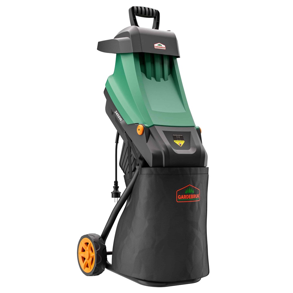 Häcksler 2400 Watt mit zwei 50L Fangbeuteln image number 1