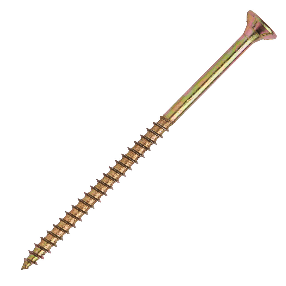 Spanplattenschraube 4,5x80 mm PZ 1kg FISHBULL-Pack Senkkopf Teilgewinde Kreuzschlitz image number 1