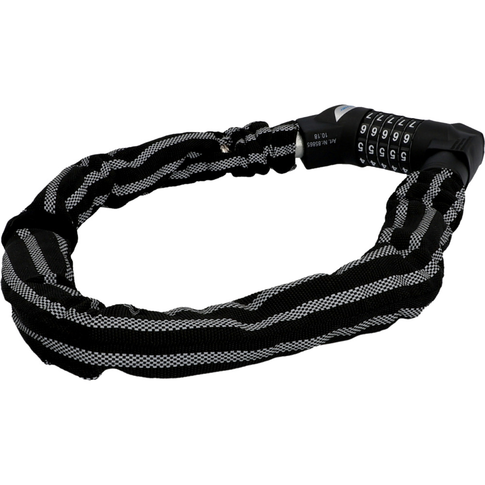 Zweirad-Zahlen-Kettenschloss Reflex, 80 cm image number 0