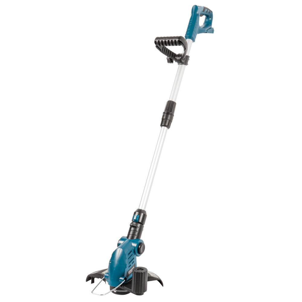 GERMANIA® Plattform Akku-Rasentrimmer 20 V mit Alu-Teleskopstab und Zusatzhandgriff