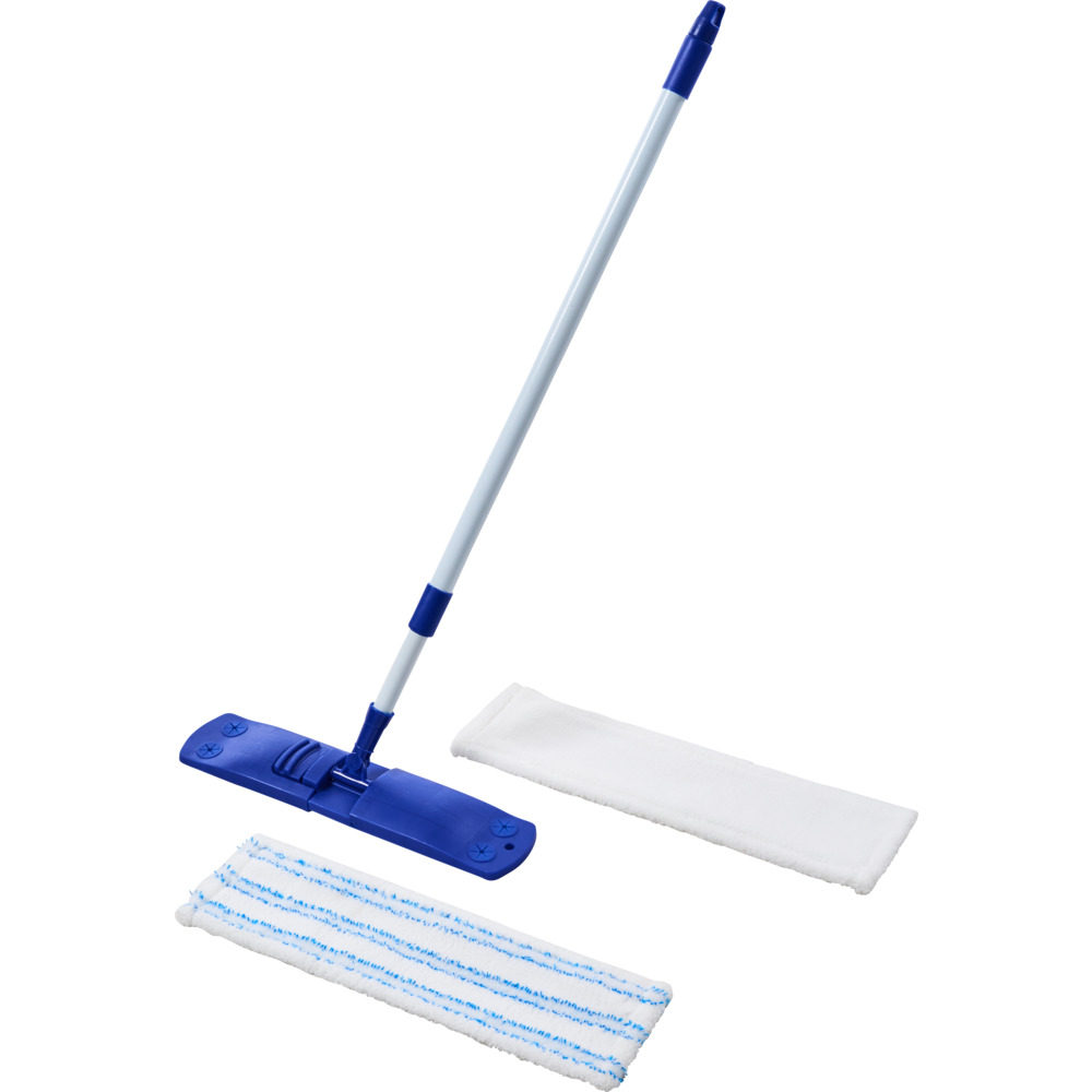 Bodenwischer Set 4-teilig Microfaser, Teleskopstiel image number 1