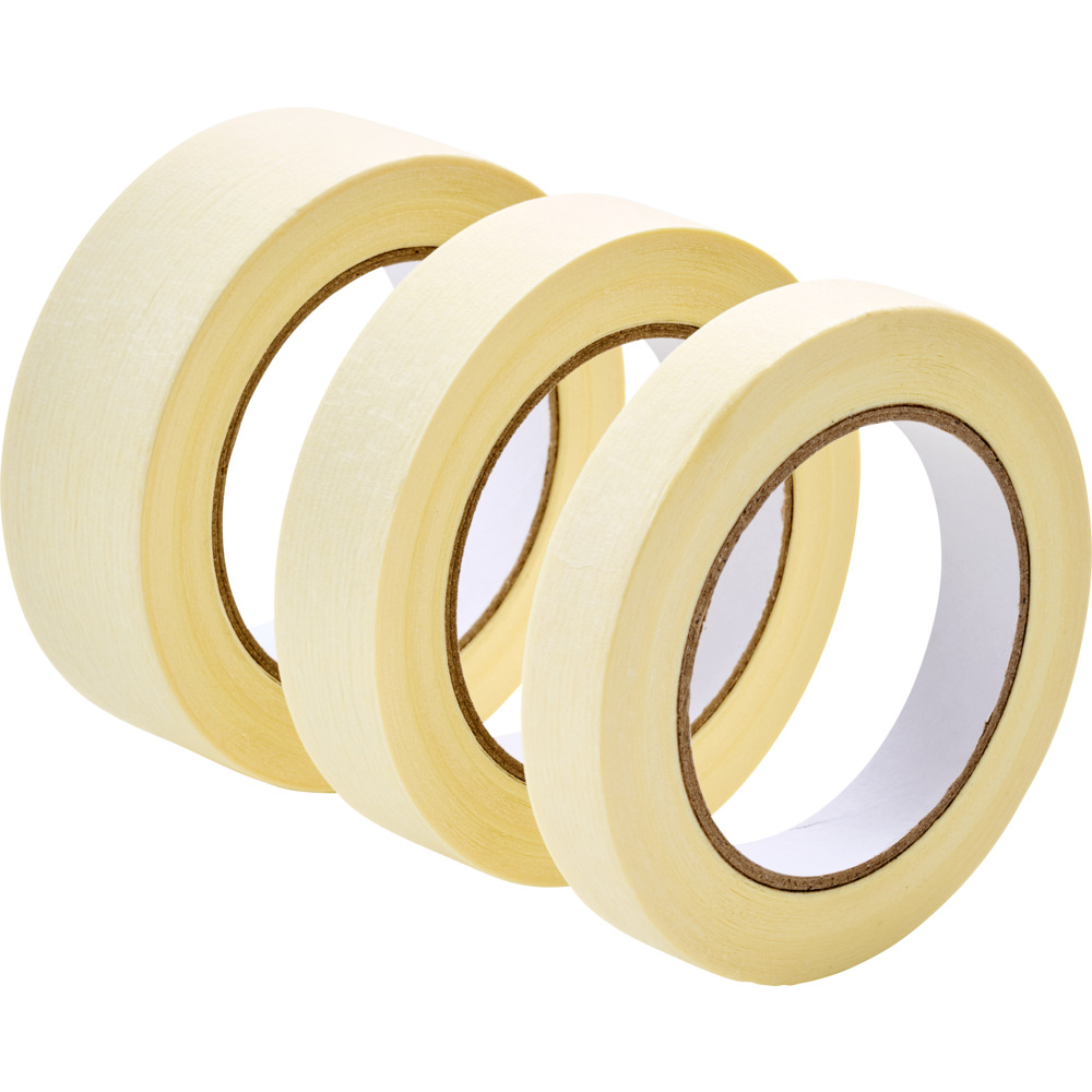 Flach-Kreppband-Set 3-teilig, 18 / 24 / 36 mm x 40 m image number 4