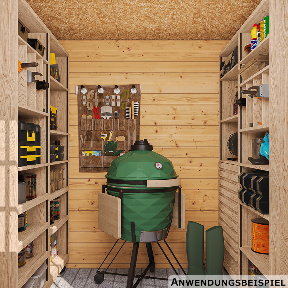 Timbela Geräteschuppen aus Holz 200 x 200 cm image number 4