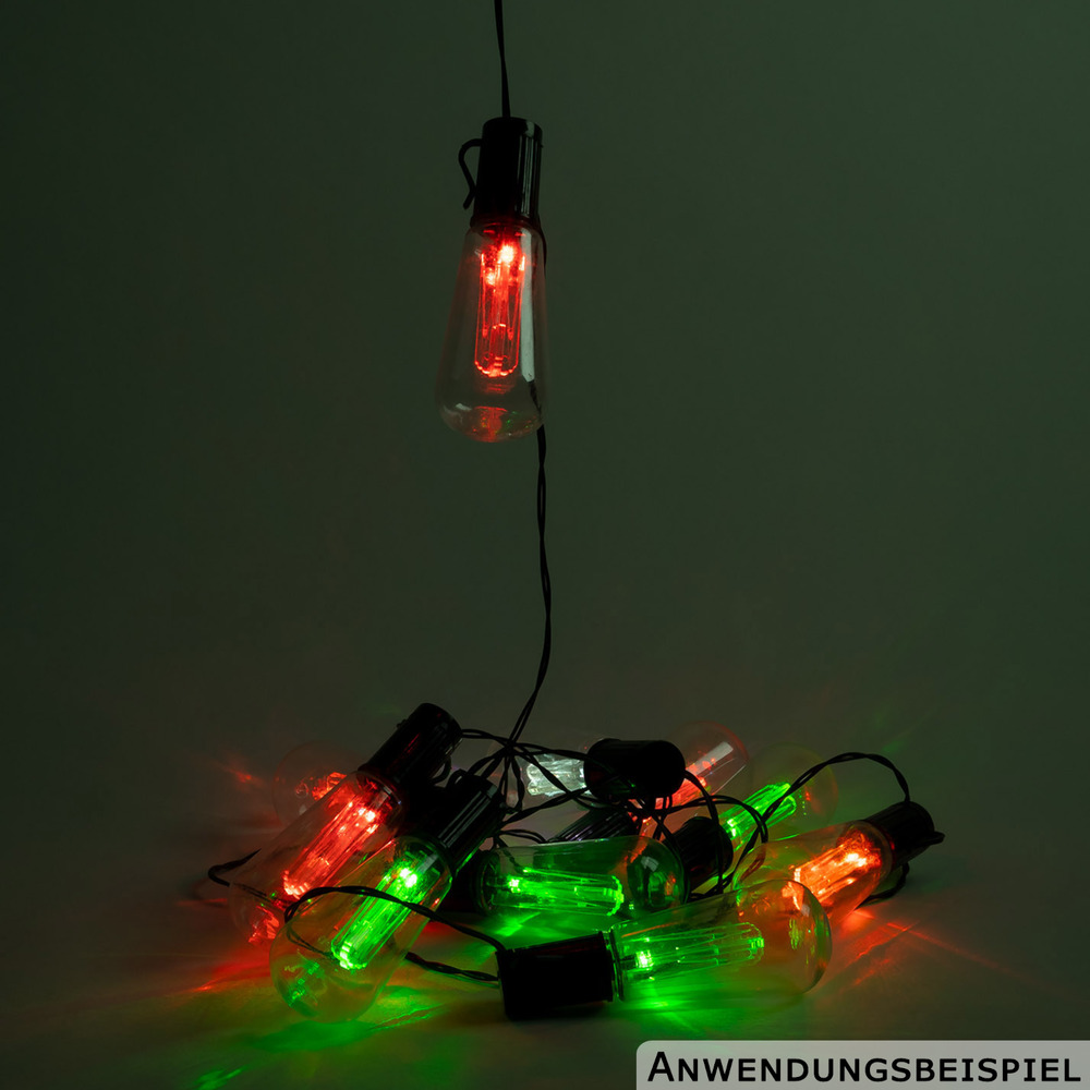 Solar-Lichterkette 4,7 m mit 10 LED-Birnen image number 8
