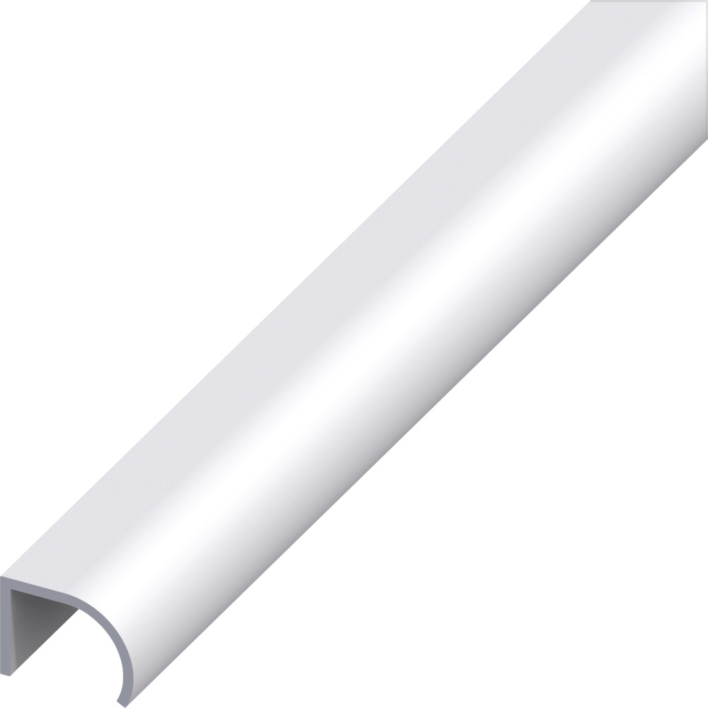 Griff-Profil Aluminium eloxiert 1000 x 25 x 19 mm silberfarben