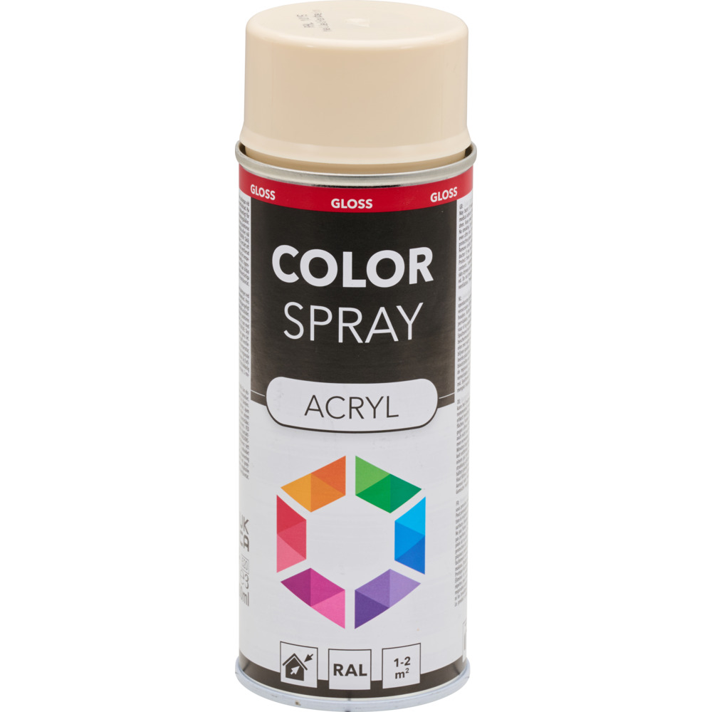 Lackspray 400 ml Acryl RAL1015 hell elfenbein image number 1